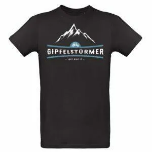 T-Shirt, Gipfelstürmer, black