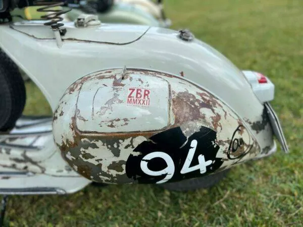 Rohrlenker Vespa Zementbahnrennen 2022 JustRide Vespa