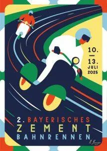 Ankündigung 2. Bayerisches Zementbahnrennen 2025