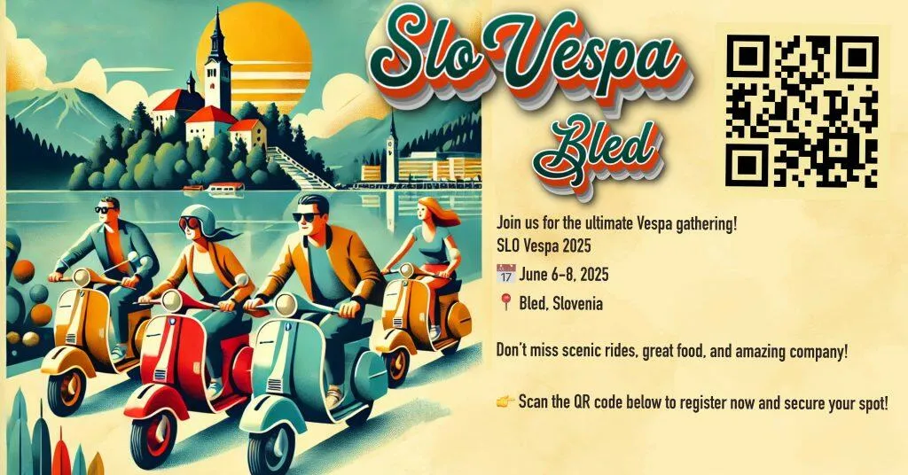 Banner zur Ankündigung Slo Vespa Juni 2025