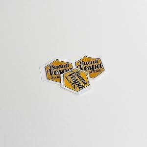 3 Sticker Buena Vespa Social Club