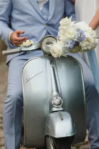 Vespa im Close up